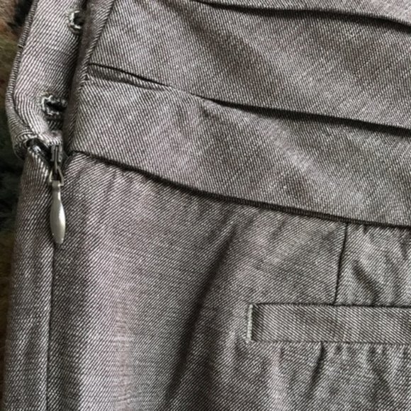 AnthroWide Leg Trousers Side Button Cumberland Ple - Picture 8 of 8